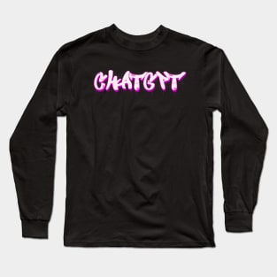 ChatGPT Graffity Long Sleeve T-Shirt